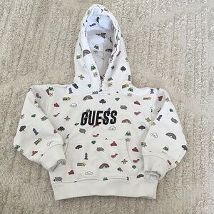 Guess Kids Multicolor Patterned Hoodie
